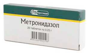 Метронидазол при ОРВИ и гриппе
