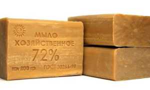 Хозяйственное мыло от глистов и дегтярное — поможет ли?