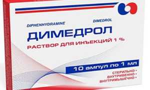 Лечение аллергии Димедролом