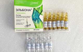 Инструкция по применению уколов Эльбона при остеоартрите и остеоартрозе суставов и позвоночника