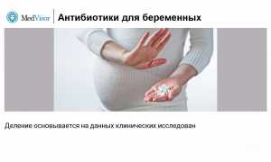Антибиотики при беременности: какие можно, когда они необходимы