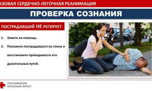 Первая помощь при остановке сердца