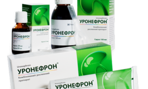 Применение препарата Уронефрон для терапии мочеполовых заболеваний