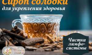 Чистка лимфы солодкой и Полисорбом