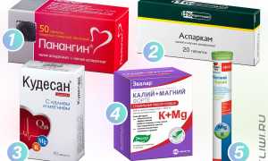 Обзор препаратов с магнием и калием от судорог