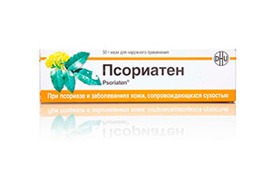 Мазь Псориатен от псориаза