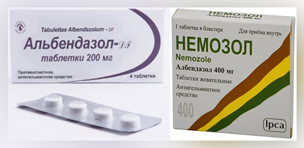 Альбендазол, Немозол