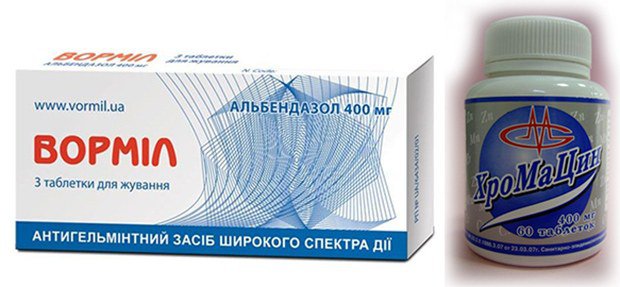 антигельминтные средства