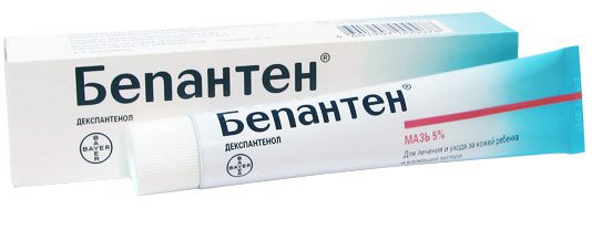 Бепантен при дерматите на руках