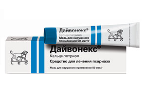 Мазь Дайвонекс от псориаза