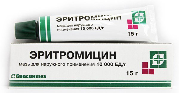 Эритромицин при атопическом дерматите