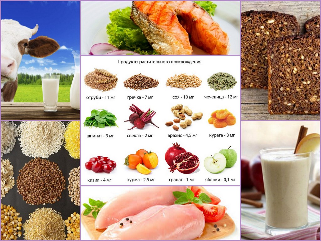 Группы продуктов для ежедневного употребления