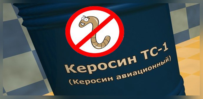 Керосин от глистов