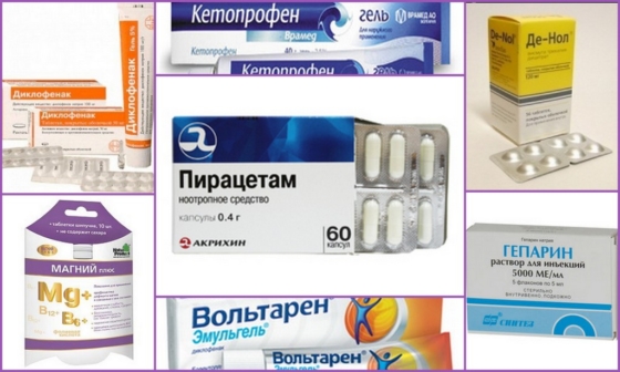 Лечение препаратами онемения ног