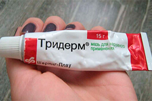 Мазь Тридерм от псориаза