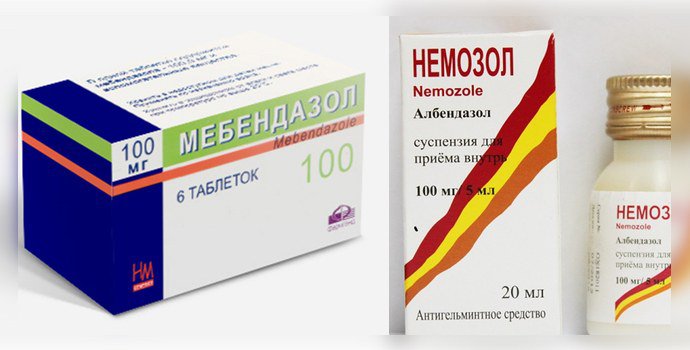 Мебендазол и немозол