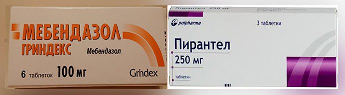 Мебендазол, Пирантел