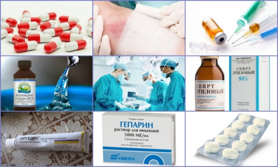 Методы лечения постинъекционного флебита