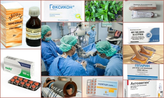 Методы лечения трофической язвы на ногах