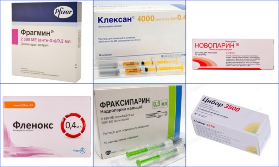 Низкомолекулярные гепарины при тромбозе
