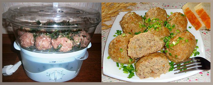 Паровые котлеты