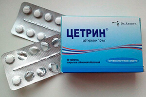Фото Цетрин от псориаза