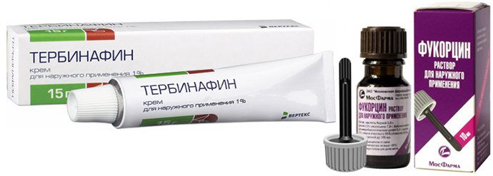 Тербинафин, Фукорцин