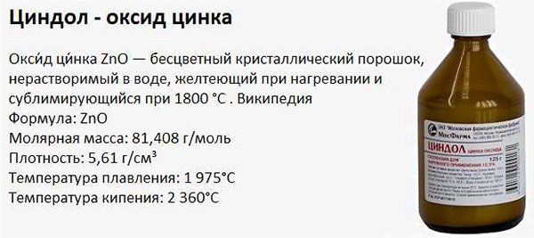 использование Циндола
